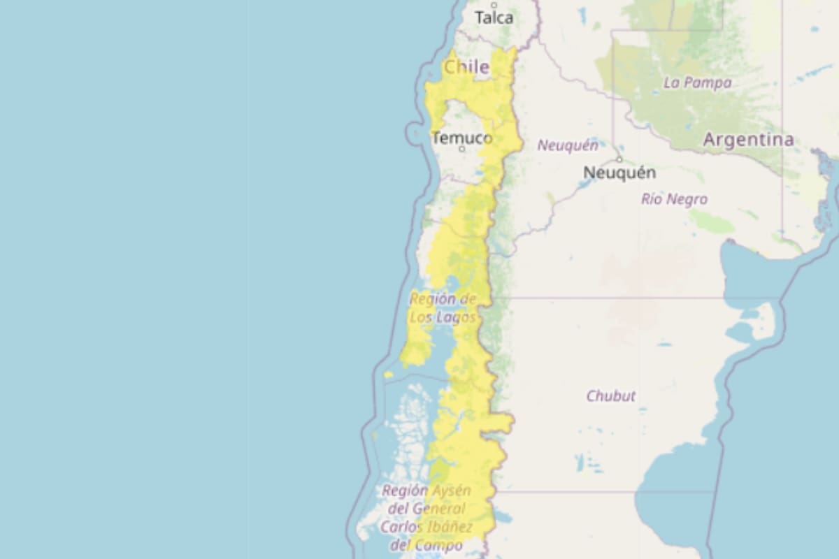Mientras que en la zona sur, habrán seis regiones donde se repetirá el evento. Créditos: DMC.