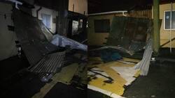 Tornado en Penco ocasionó daños en viviendas y derribó postes de luz