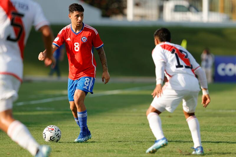 El jugador de César Perez.
Jesus Vargas/Photosport