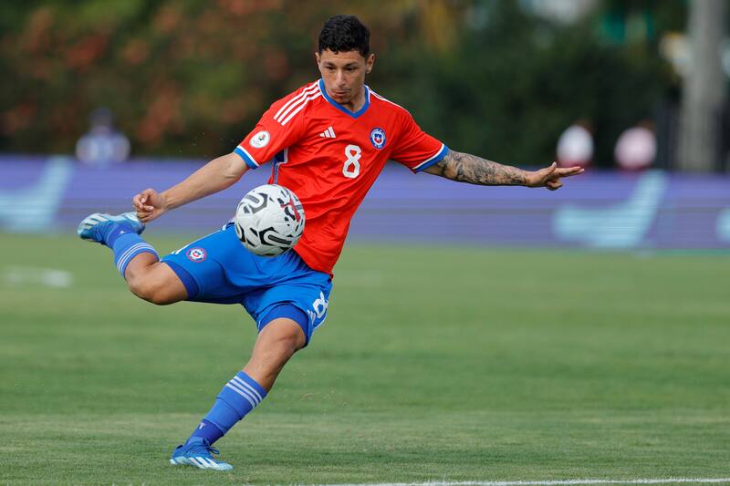El jugador de César Perez.
Jesus Vargas/Photosport