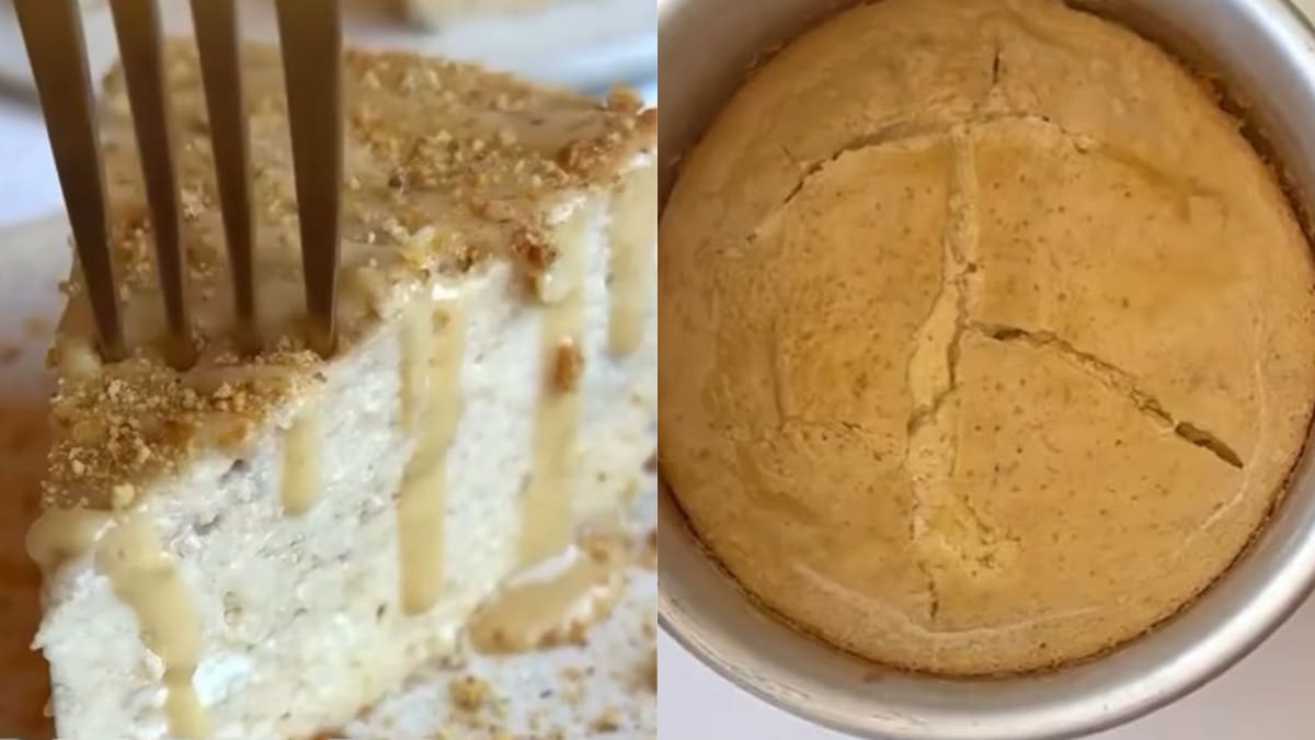 Receta de Torta de yogurt con 3 ingredientes que puedes hacer muy rápido en tu casa