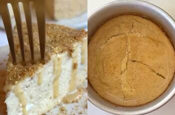 Receta de Torta de yogurt con 3 ingredientes que puedes hacer muy rápido en tu casa