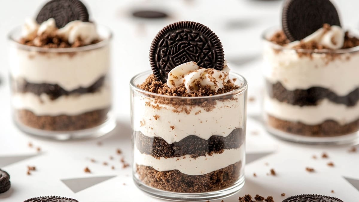 Postre de oreo en vaso para Navidad: Esta receta no lleva horno y necesita solo 4 ingredientes