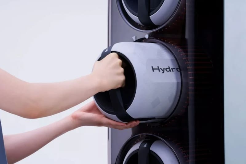 Los cartuchos a hidrógeno de Toyota pesan 5 kilogramos