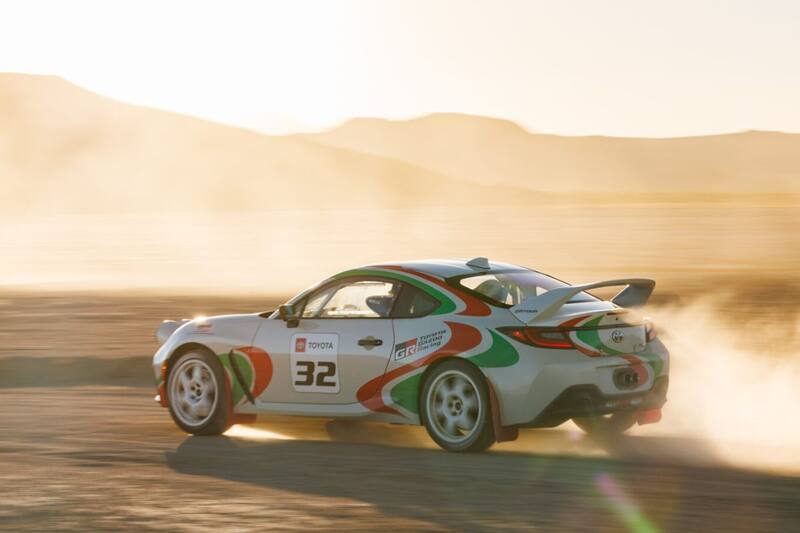 El Toyota GR86 Rally Legacy debutará en el SEMA Show 2024