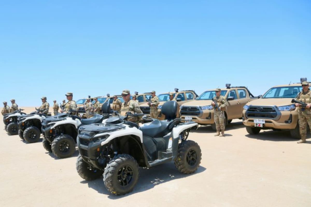 El Ejército de Chile recibió nuevas Toyota Hilux