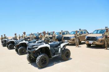 Ejército de Chile recibe nuevas Toyota Hilux para proteger la frontera norte