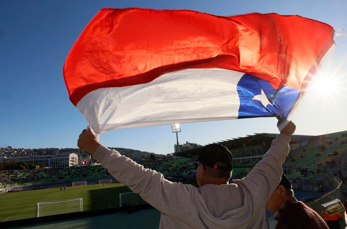 Cuando la bandera chilena no pesa tanto