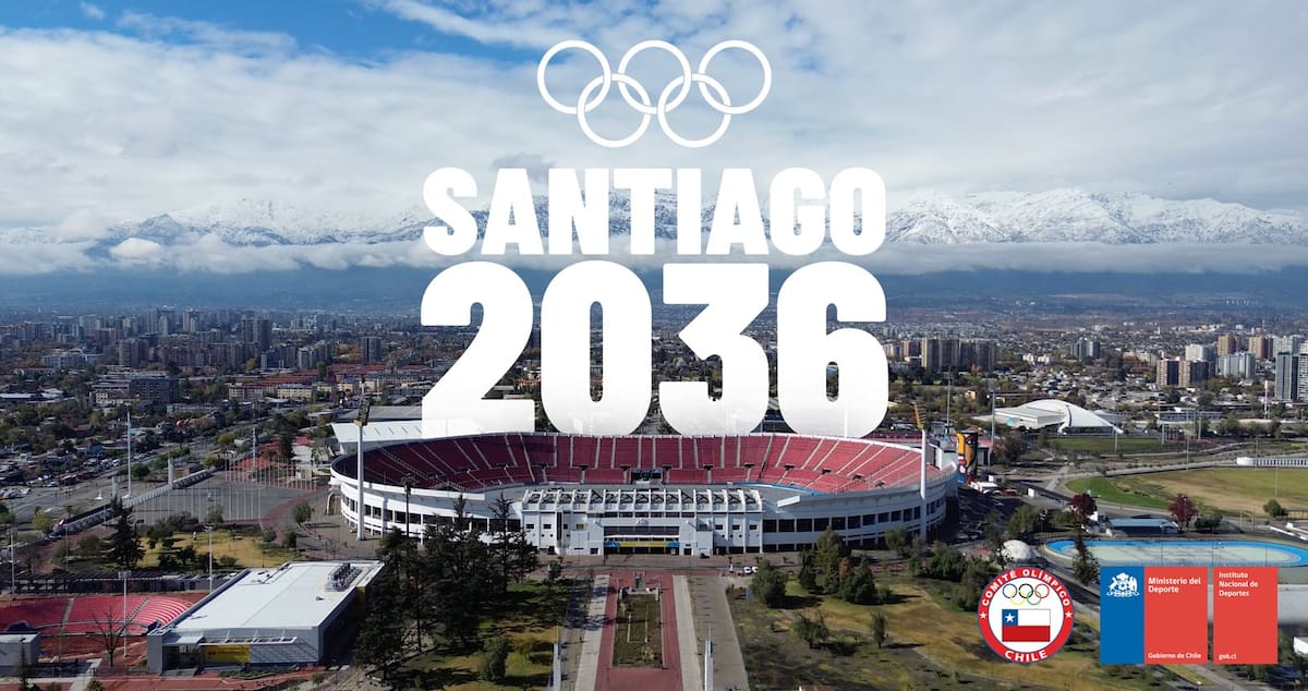 el Team Chile compartió esta imagen con la oficialización de la postulación.
