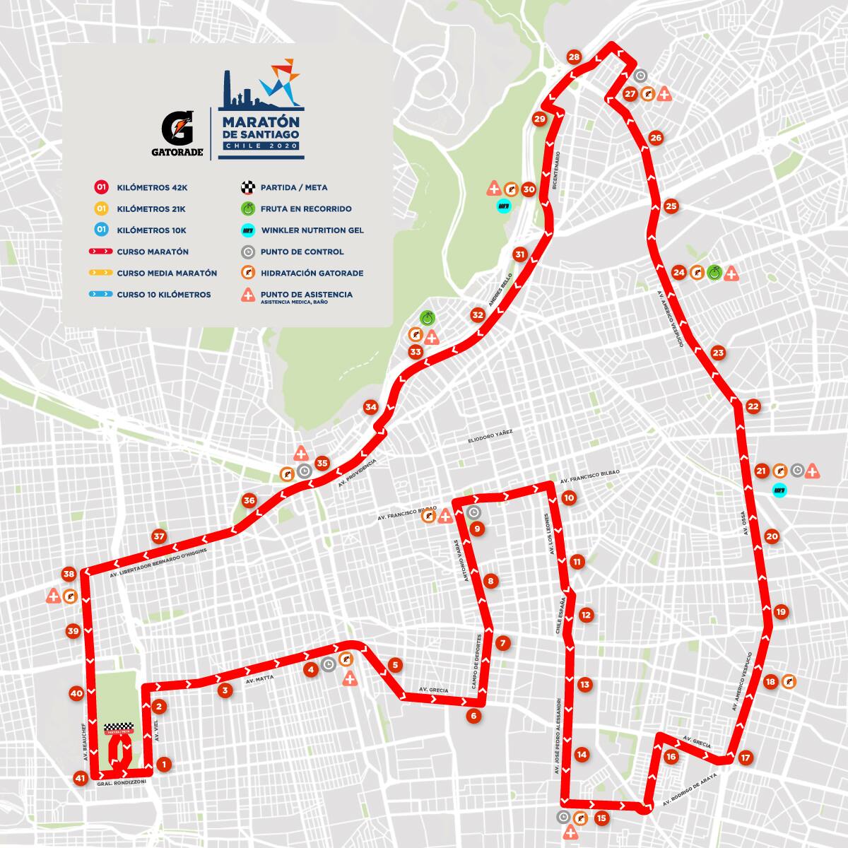 Los 42k del Maratón de Santiago