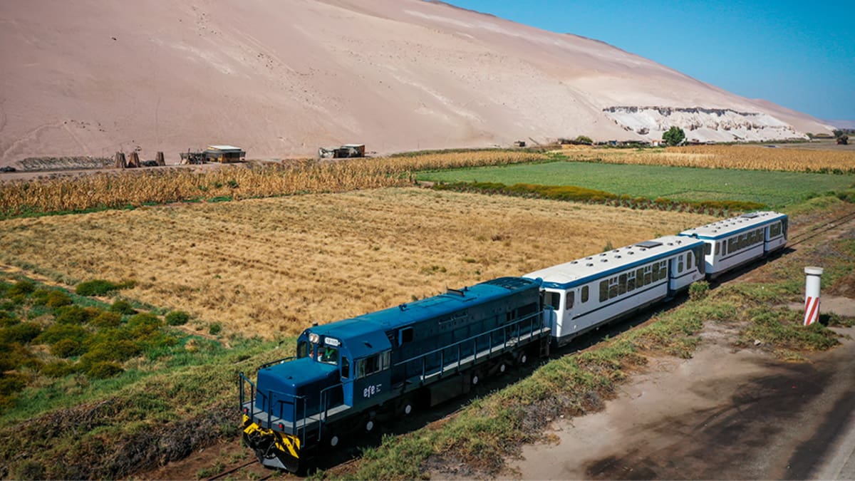 Tren turístico viajará por el desierto: Fecha, valor de los boletos y cómo comprarlos