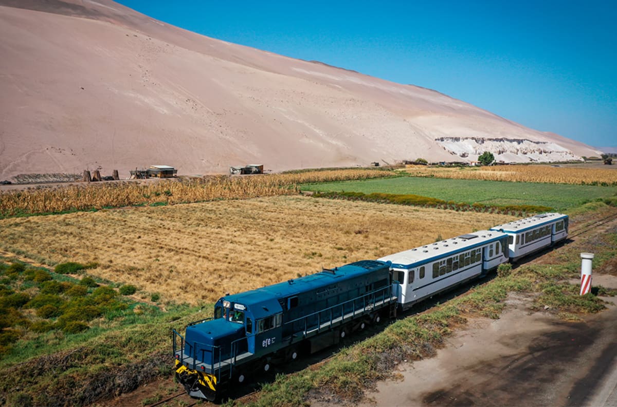 Tren turístico viajará por el desierto: Fecha, valor de los boletos y cómo comprarlos