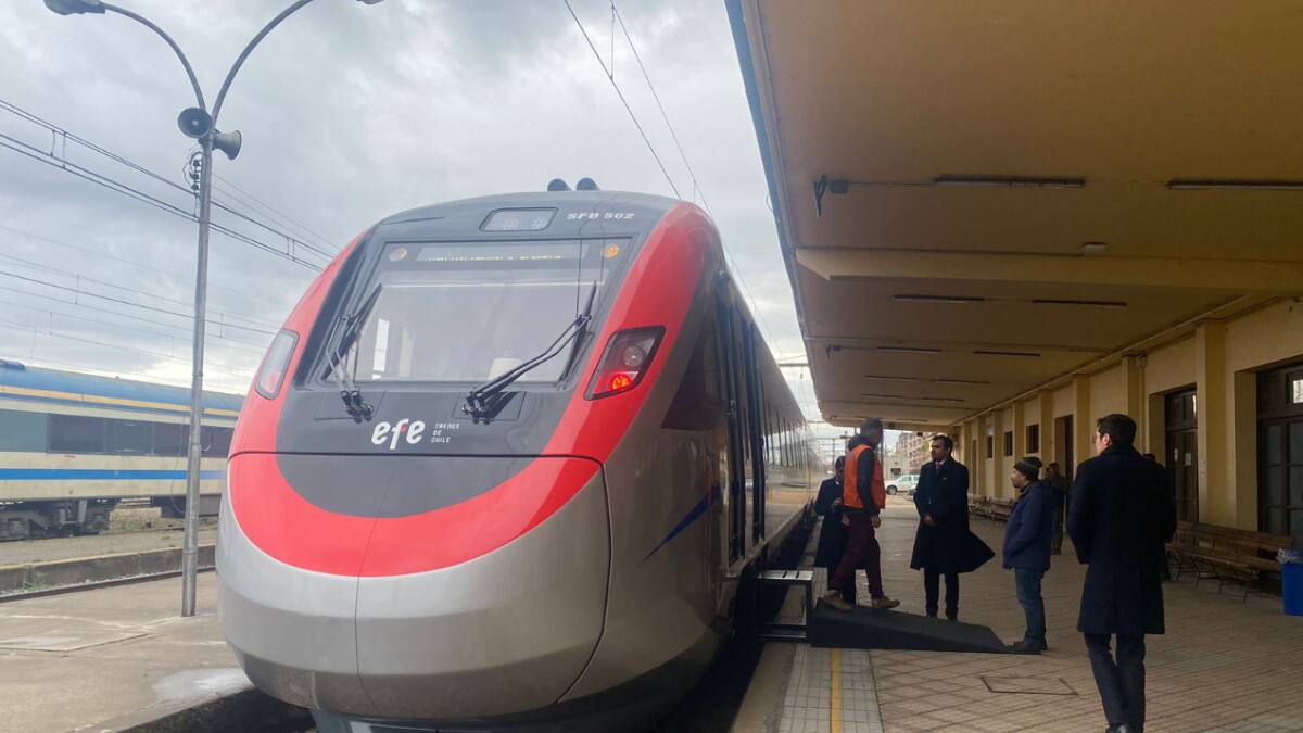 Tren Concepción-Chillán-Santiago da un paso clave para su regreso: Esto es lo que se sabe