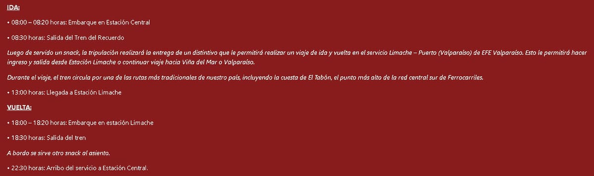 Cronograma de este 15 de marzo.