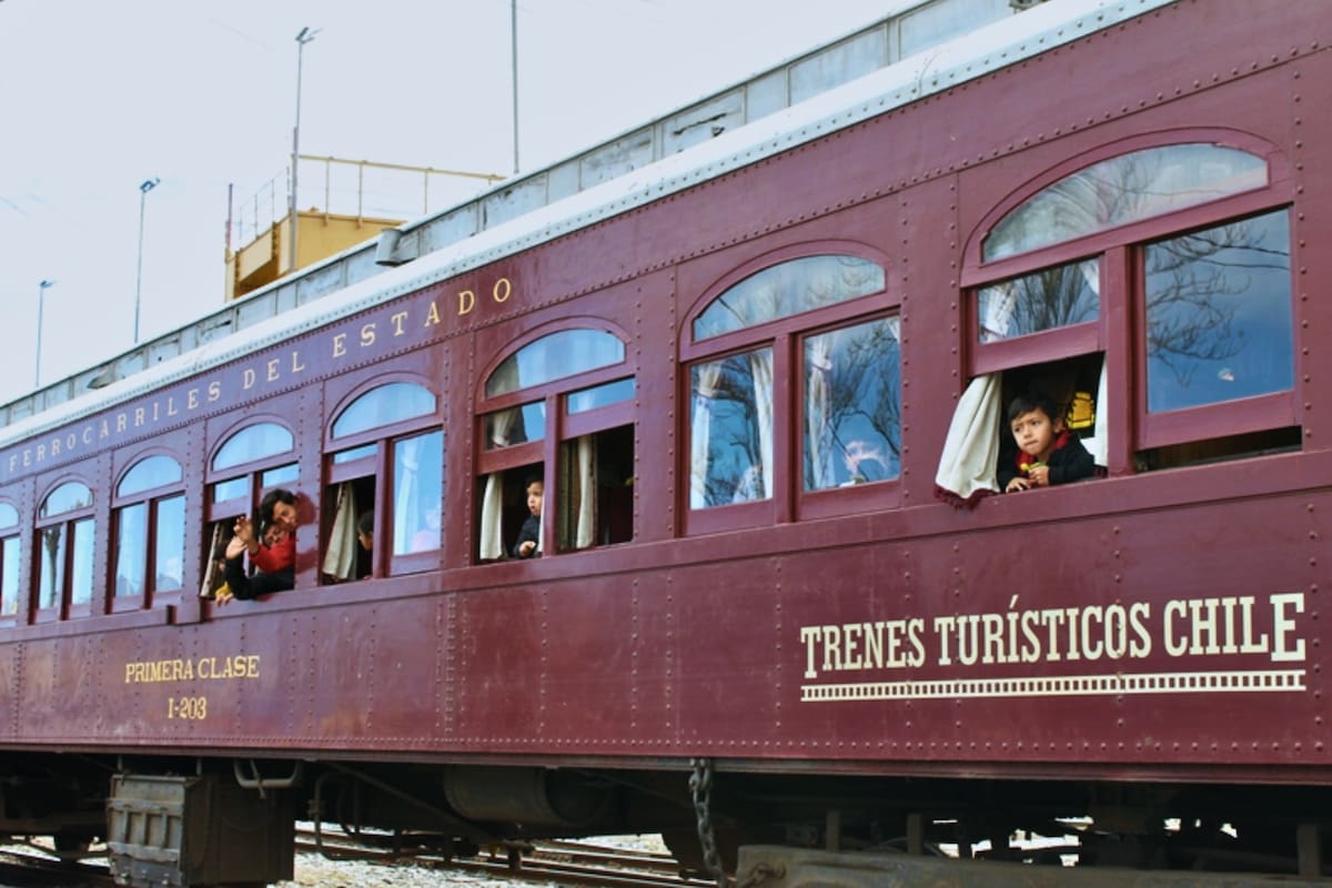 Los viajes en estas locomotoras incluyen desayuno y snack a bordo. Créditos: Los Andes.