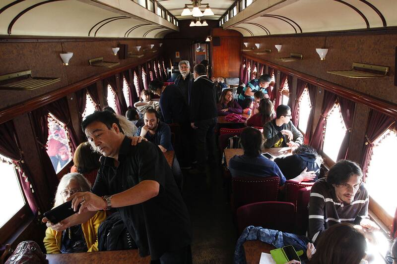 Así es por dentro el Tren del Recuerdo. Créditos: ATON