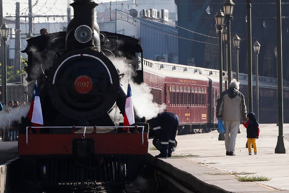 Esta locomotora viajará hasta Limache durante el segundo fin de semana de mayo de 2026.