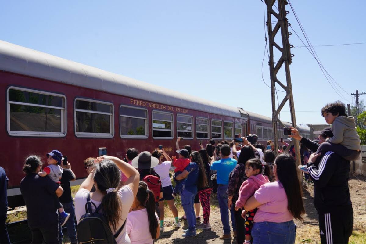 Este fin de semana, el recorrido de EFE llegará hasta la región de Valparaíso, en un panorama imperdible para toda la familia. Créditos: Tren del Recuerdo.