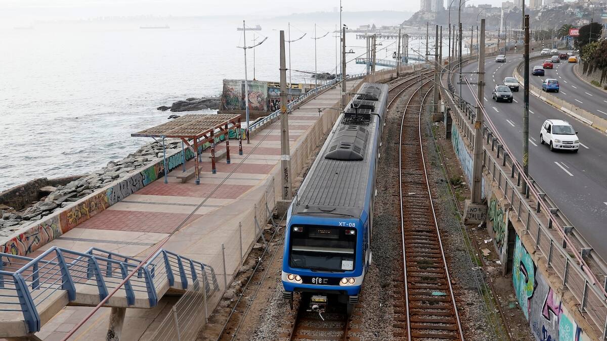 Tren Santiago-Valparaíso: estos son los trazados contemplados en el proyecto del Gobierno