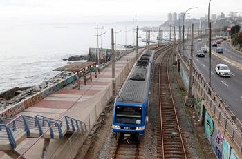 Tren Santiago-Valparaíso: estos son los trazados contemplados en el proyecto del Gobierno