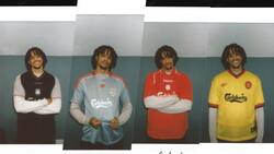 ¡Un clásico! Trent Alexander-Arnold se luce en fotos polaroids con camisetas viejas del Liverpool