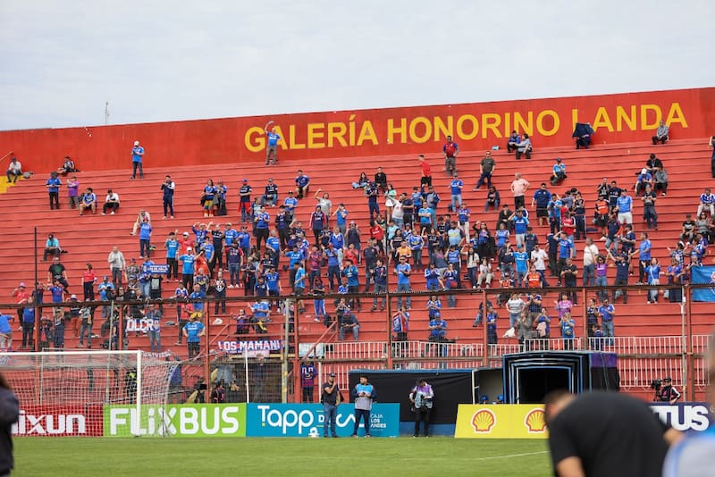 Tribunas del Santa Laura en la Supercopa. Foto: Felipe Escobedo.