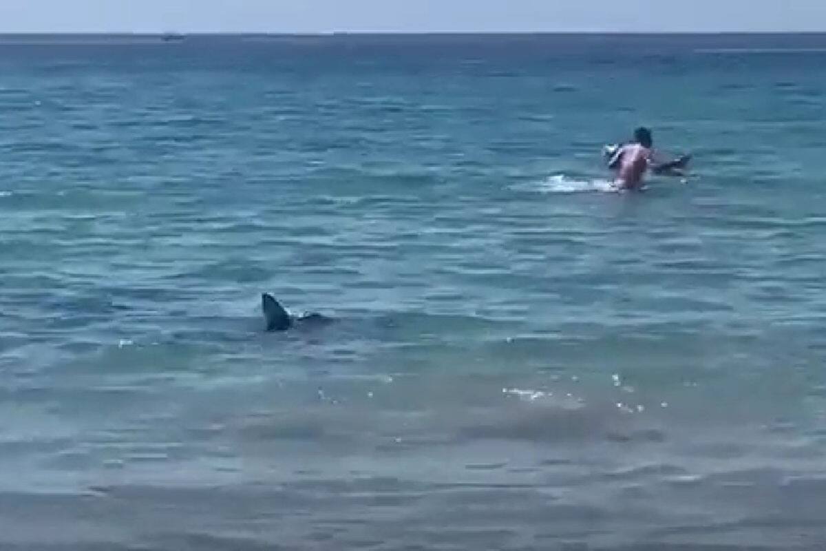 La playa de Alicante se llama Aguamarina. Créditos: Captura Video 20 Minutos