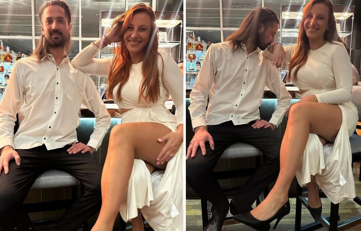 Trinidad Cerda y "Chalo" están juntos de nuevo. Créditos: Instagram