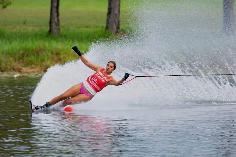 Deportista del Team Chile. Foto: Instagram Trinidad Espinal.