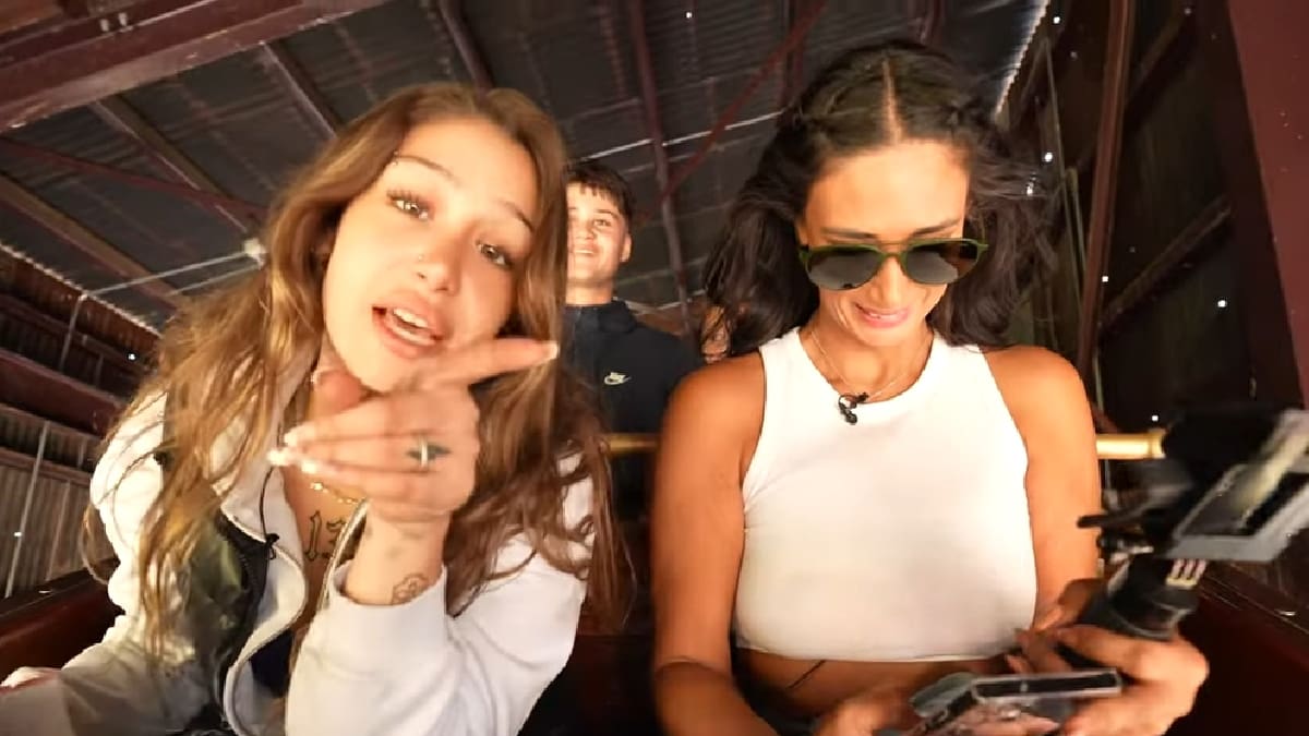 “Es mi vida”: Trinidad Neira encaró a Pamela Díaz por revelar que se fue a vivir con su pololo, Bastián Muñoz