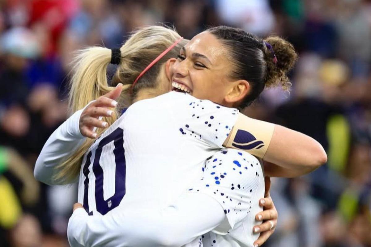 La futbolista mejor pagada del mundo. Foto: Trinity Rodman en Instagram.