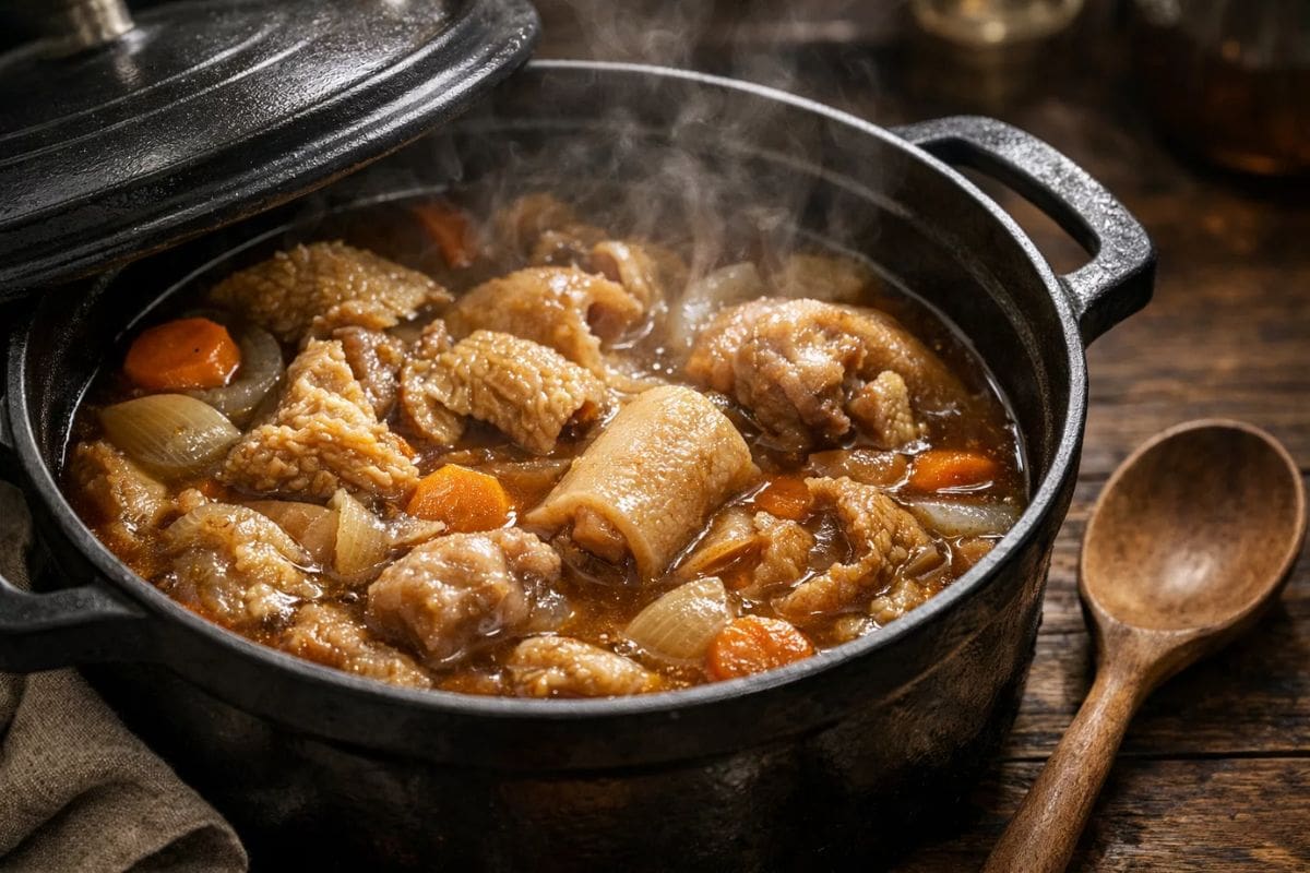 Plato típico de Normandía.
