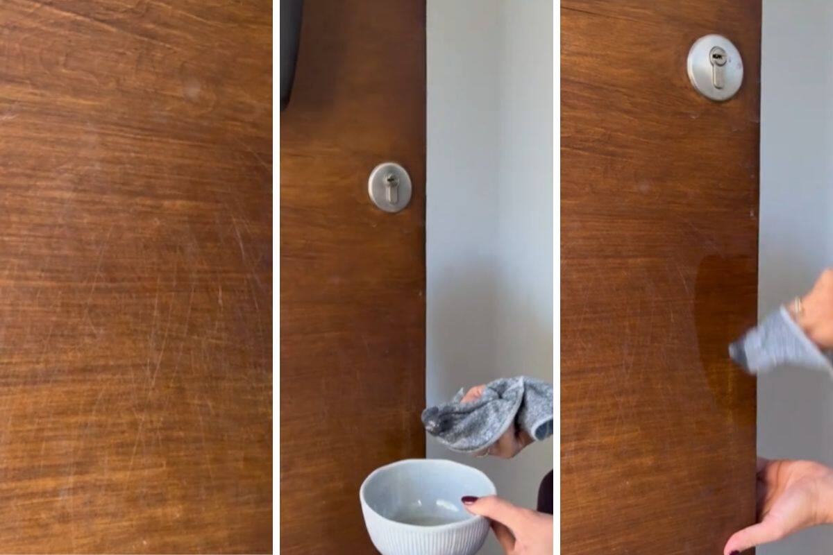 Solo se necesitan dos ingredientes para la mezcla.
Créditos: TikTok @lareinadeldato.