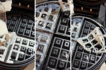 Este truco casero, fácil y económico eliminará todos los residuos pegados en tu waflera