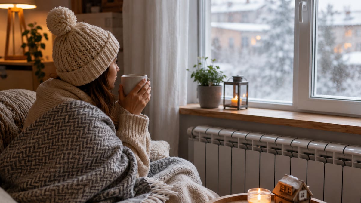 “Sin gastar casi nada”: Creadora de contenido arrasa en redes con los mejores trucos para mantener la casa calentita en otoño