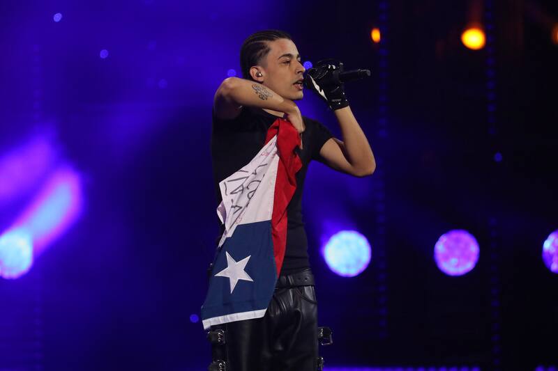 Trueno cerró el Festival de Viña 2024 con una fuerte crítica. Foto: ATON.
