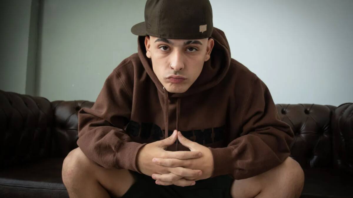 cantante argentino de 21 años.