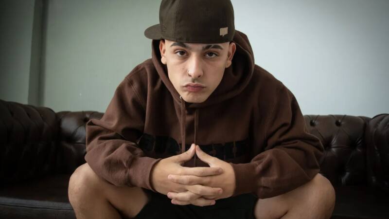 cantante argentino de 21 años.