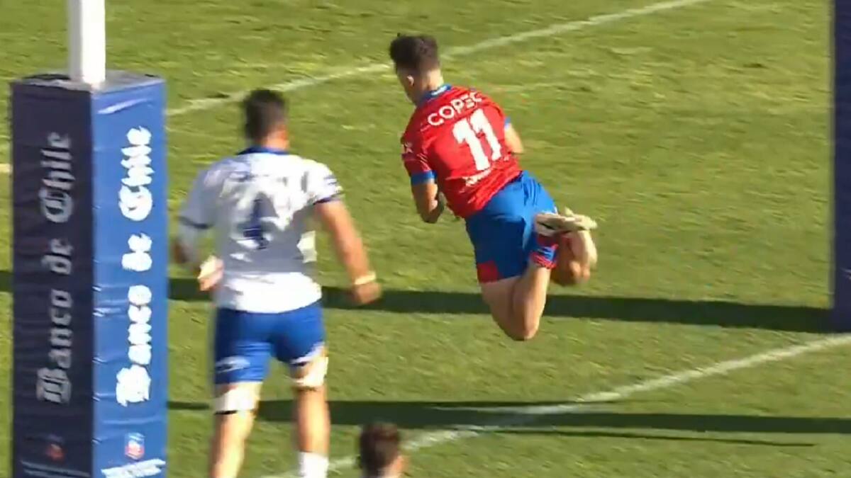 VIDEO | ¡Broche de oro! El espectacular try de Chile para sellar su clasificación al Mundial de Rugby