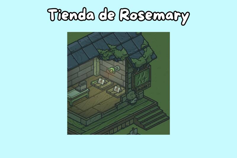 Debes fijarte bien para encontrar a Camille en la tienda de Rosemary.