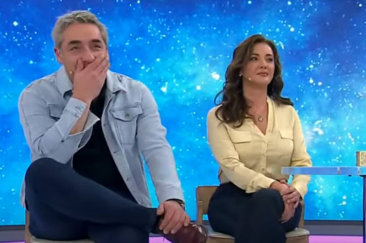 La gran sorpresa del conductor del matinal al escuchar al médium invitado.