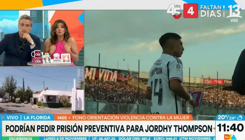 Créditos: Pantallazo Canal 13