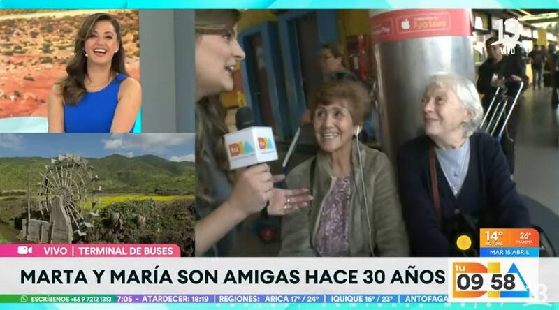 El matinal triunfó con una combinación entre noticias densas y espacios mucho más relajados. Créditos: Canal 13.