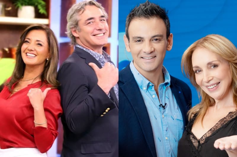 "Tu Día" y "Mucho Gusto" se pelean por el segundo lugar. Créditos: Canal 13/Mega.