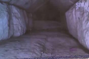 VIDEO | Descubren un nuevo túnel en la pirámide del rey Keops en Egipto
