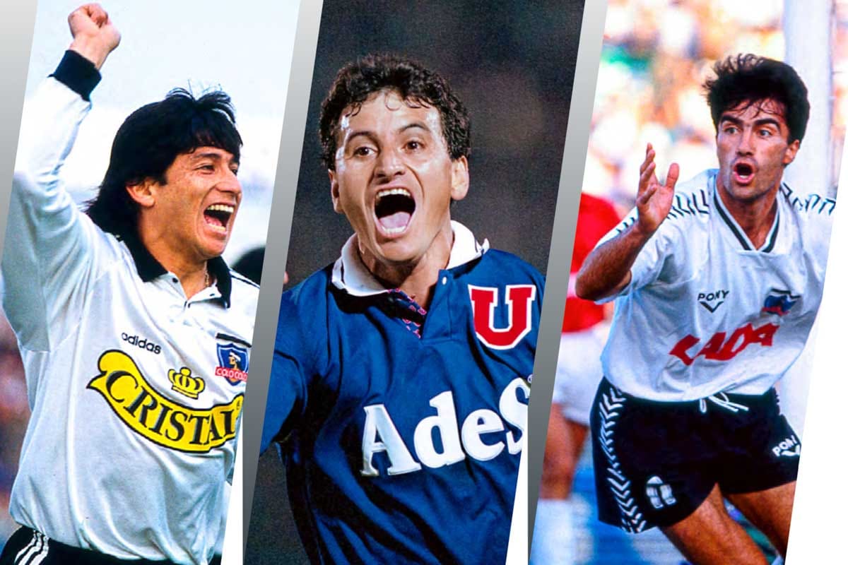 Aníbal Gonzáles, Pedro González y Rubén Matínez, tremendos artilleros.