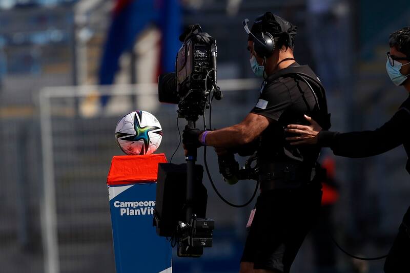 TV en el fútbol chileno. Agencia Aton