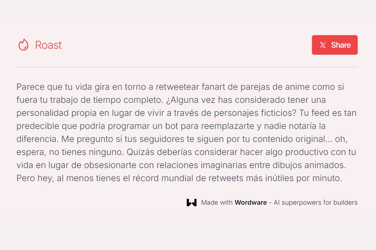 Nos rompió el corazón.
