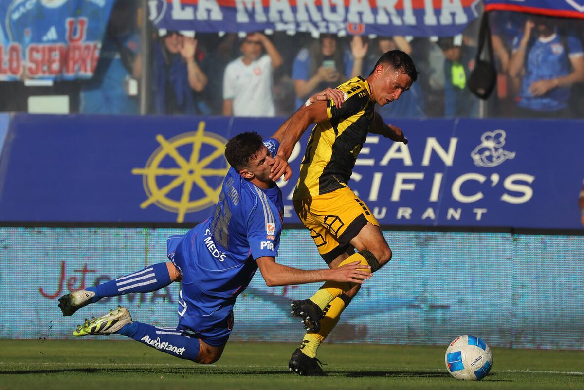 Tropezó con el campeón en Santa Laura. Foto: Agencia Aton