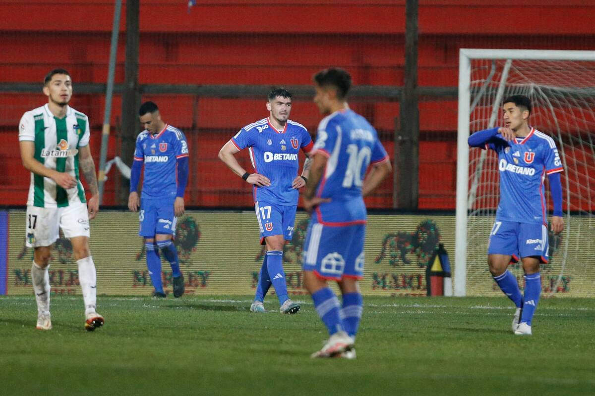 Universidad de Chile cayó ante O'Higgins por 5-2 en Santa Laura por el Campeonato Nacional (Foto: Aton)